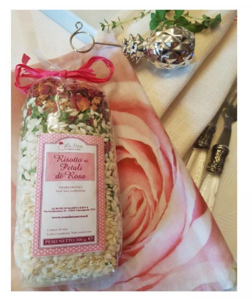 Riso con petali di Rosa 300g.